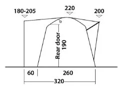 Outwell Milestone Shade Drive Away Awning -Camping Equipment shop 111100 6
