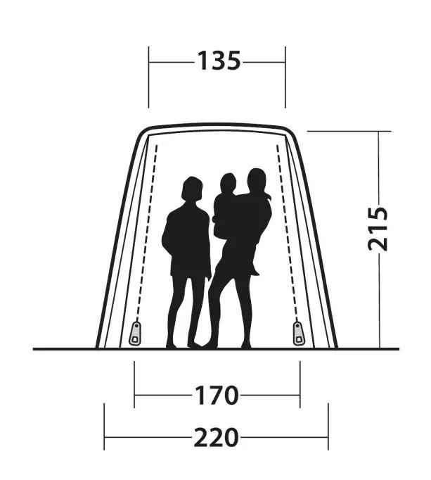 Outwell Dunecrest Drive Away Awning 18 Outwell Dunecrest Drive Away Awning - Image 17