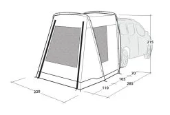 Outwell Dunecrest Drive Away Awning 25 Outwell Dunecrest Drive Away Awning -Camping Equipment shop 111344 dunecrest drawing perspective2