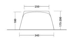 Outwell Lounge Vehicle Connector L 13 Outwell Lounge Vehicle Connector L -Camping Equipment shop 111356 lounge vehicle connector l drawing other5