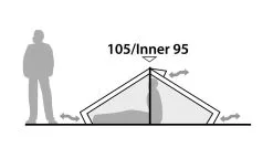 Robens Starlight 2 Tent -Camping Equipment shop 130259 starlight 2 drawing elevation 4