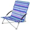 Yello Low Beach Chair Stripe Blue -Camping Equipment shop 1whwmatm 1