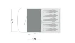 Easy Camp Palmdale 500 Lux Tent Carpet (275cm X 175cm) -Camping Equipment shop carpet palmdale 500 500 lux