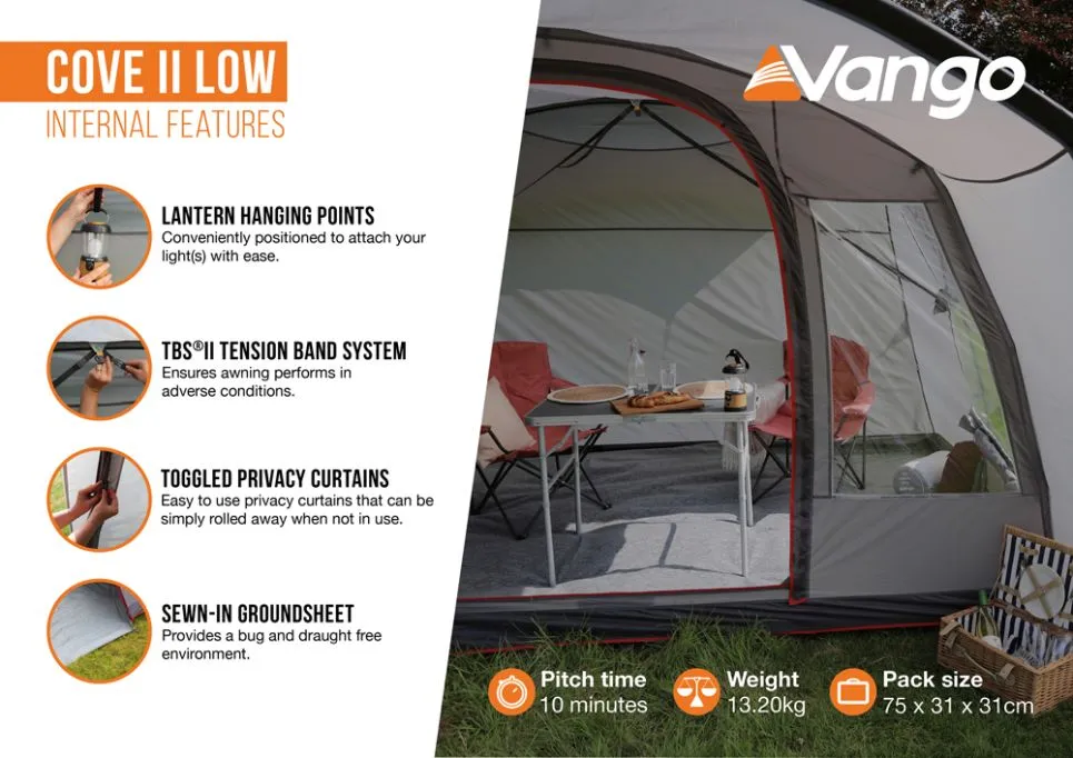Vango Cove II Low Drive Away Awning 8 Vango Cove II Low Drive Away Awning - Image 6
