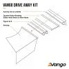 Vango Driveaway Fixing Kit For 4mm & 6mm Rails 3m Set -Camping Equipment shop driveaway kit for 4mm 6mm rails 3m set 1