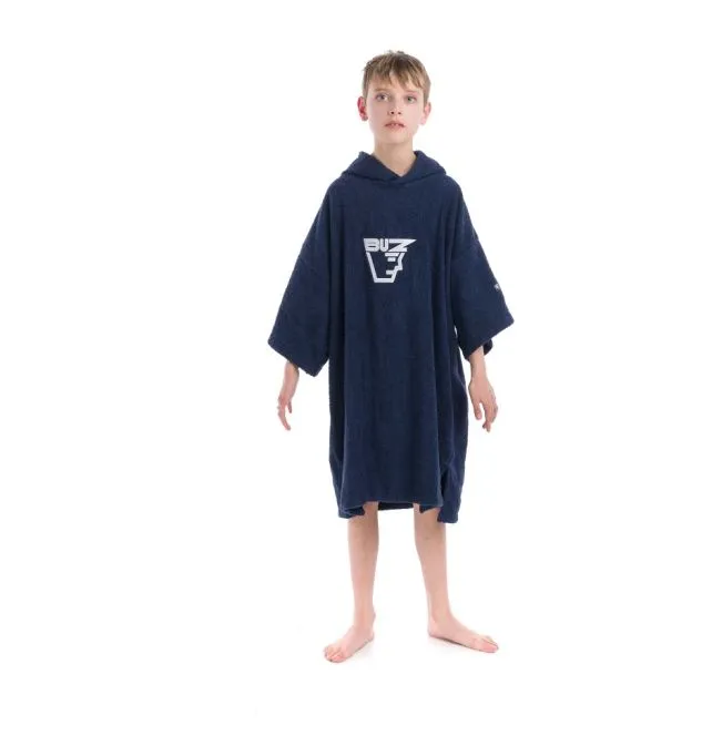 Junior Changing Dry Robe, Deep Navy 3 Junior Changing Dry Robe, Deep Navy