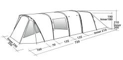 Easy Camp Palmdale 600 Lux Tent -Camping Equipment shop easy camp tent dimensions palmdale 600 lux