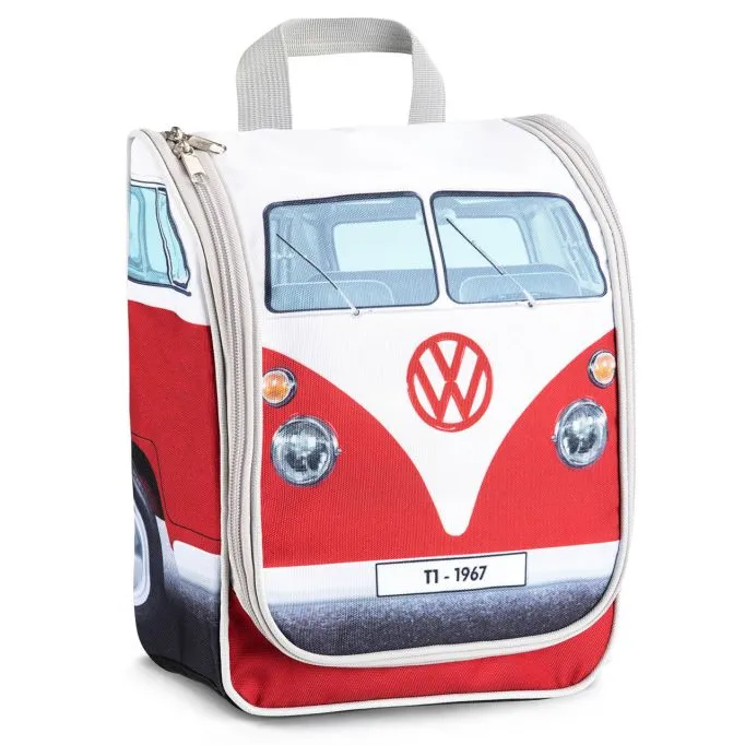 Volkswagen Red Wash Bag 3 Volkswagen Red Wash Bag
