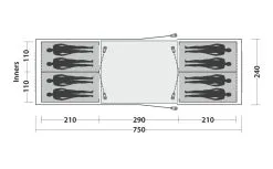 Easy Camp Huntsville 800 Twin Tent -Camping Equipment shop huntsville 800 3