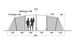 Easy Camp Huntsville 800 Twin Tent -Camping Equipment shop huntsville 800 4