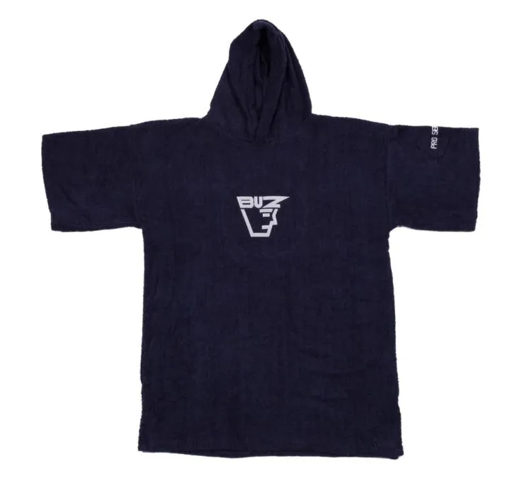 Junior Changing Dry Robe, Deep Navy 4 Junior Changing Dry Robe, Deep Navy - Image 2