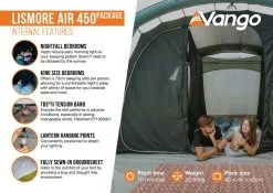 Vango Lismore Air 450 Tent Package 37 Vango Lismore Air 450 Tent Package -Camping Equipment shop lismore air 450 package2 medium