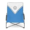Volkswagen Blue Campervan Folding Low Camping Chair