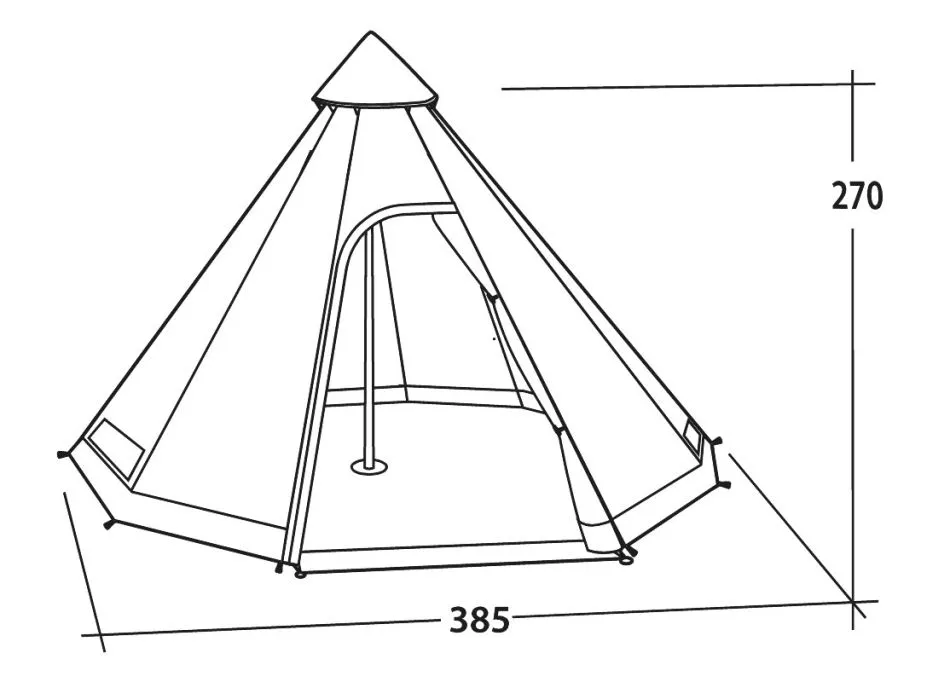 Easy Camp Moonlight Tipi 20 Easy Camp Moonlight Tipi - Image 18
