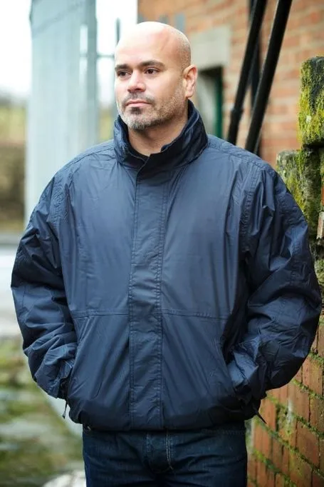 Warrior Navy Ohio Bomber Jacket 3 Warrior Navy Ohio Bomber Jacket