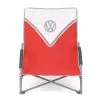 Volkswagen Red Campervan Folding Low Camping Chair -Camping Equipment shop ol0192 vw low folding chair red 1 37e270