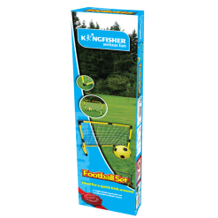 KINGFISHER Football & Goal Garden Game Set