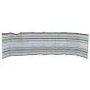 Blue Diamond 9 Pole Sand/Grey Contemporary Stripe Windbreak
