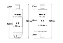 Whale Hi-Flow Submersible Pump - GP1652 -Camping Equipment shop whale premium sub pump diagram 1