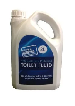 World Of Camping WoC Blue 2 Ltr Perfumed Toilet Fluid